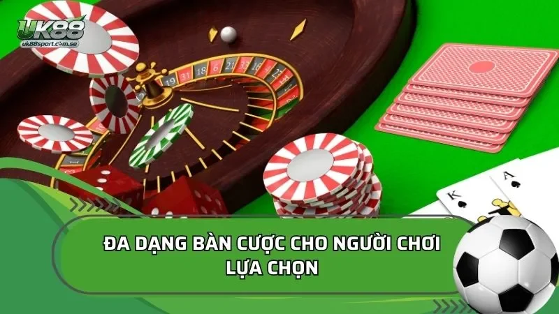 sảnh live casino UK88