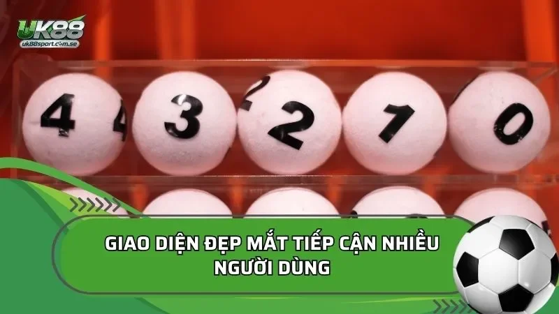 giao diện lô đề đẹp mắt