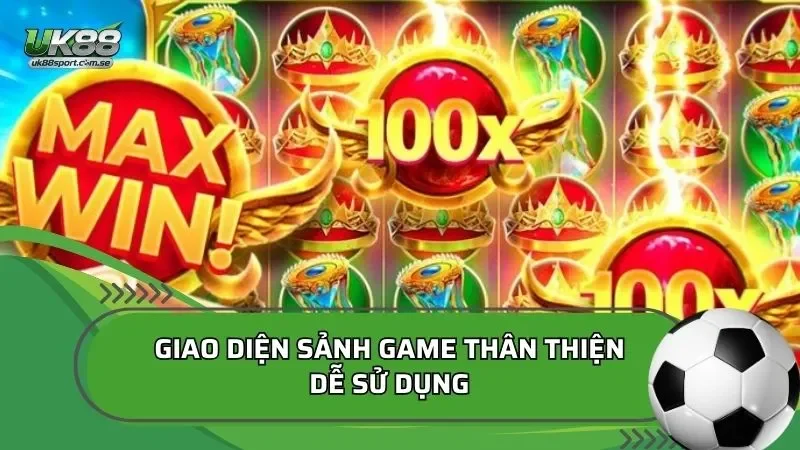 Giao diện sảnh nổ hũ